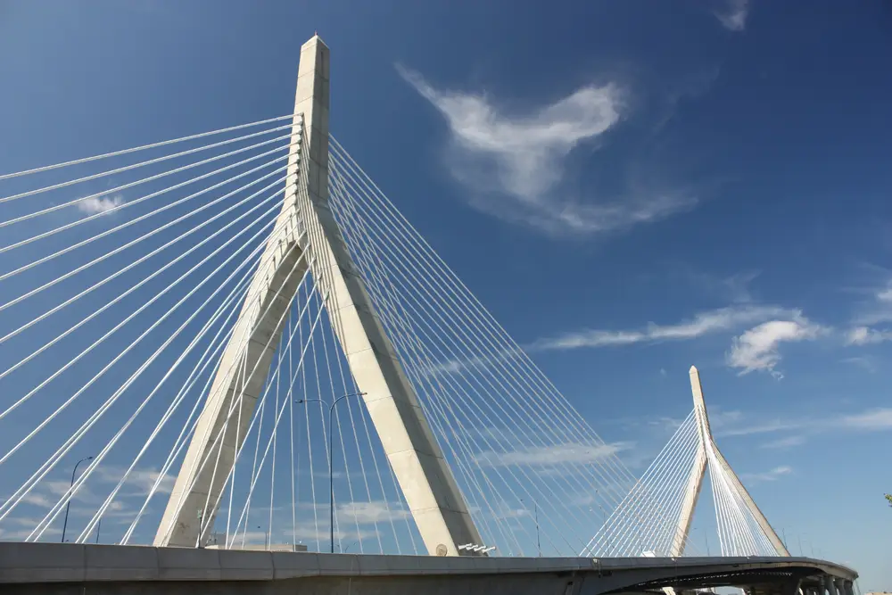 Modern bridge structure representing enterprise systems and governance